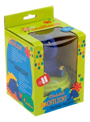Ansmann Elephant 1800-0017-510 LED-nachtlamp Olifant LED Blauw