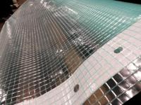 Gewapend groen plastic folie doorzichtig kas transparant 2m breed prijs is per strekkende meter - Warentuin mix - thumbnail