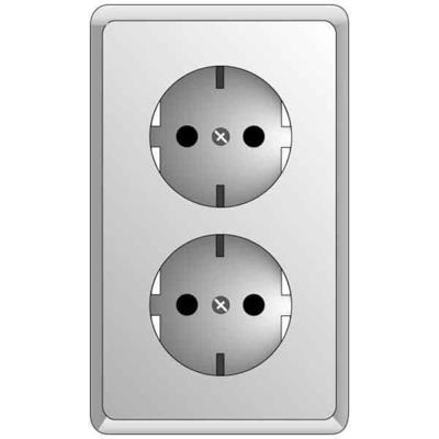 ELSO stopcontact 515400 2-voudig 16A RENOVATIE parelwit 1 stuk(s) ELSO stopcontact 515400 2-voudig 16A RENOVATIE parelwit 1 stuk(s)