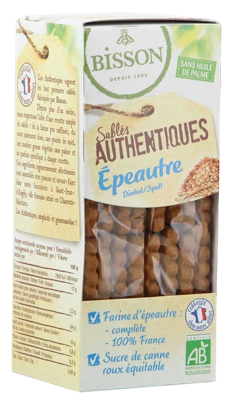 Authentieke spelt zandkoekjes bio 190 Gram Authentieke spelt zandkoekjes bio 190 Gram