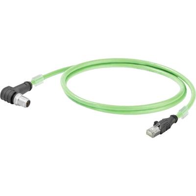 Weidmüller 2485600200 Sensor/actuator dataconnector, geassembleerd M12 Aantal polen (sensoren): 8P4C Stekker, haaks 20.00 m 1 stuk(s) Piece