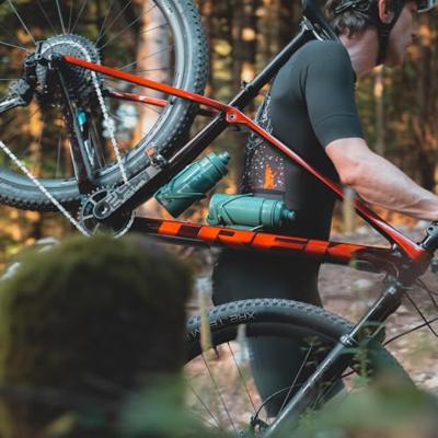 ELITE bidonhouder "cannibal xc" bottle cage cannibal xc black/green
