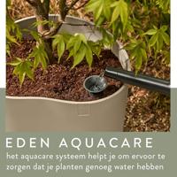 Elho Eden Aquacare Low 40 - Grijs - L 44 x B 40 x H 35 cm - Binnen en Buiten - 100% gerecycled - thumbnail