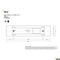 SLV Zwarte wandspotLogs In L - 1002842 - thumbnail