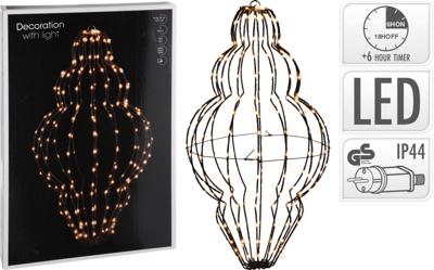 Lantern Foldable 39X60 cm 240L kerst Nampook - Nampook