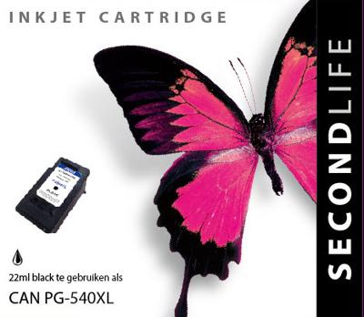 Kangaro sl-11011171 cartridge secondlife canon pg 540 xl zwart