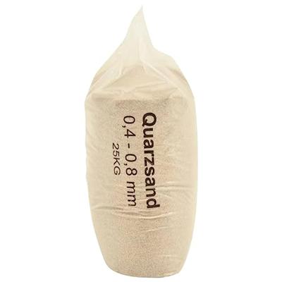 Filterzand 25 kg 0,4-0,8 mm Filterzand 25 kg 0,4-0,8 mm