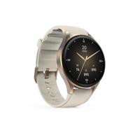 Hama Smartwatch 8900 GPS AMOLED 1.32 Goud/Beige - thumbnail