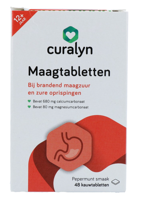 Curalyn Maagtabletten Pepermunt - thumbnail