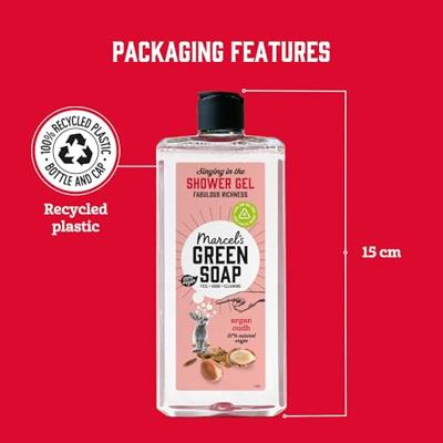 Marcel&apos;s Green Soap Shower gel - argan & oudh - 300ml