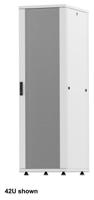 Intellinet 19 Serverschrank Basic Line 36 HE 1766x600x1000mm Flatpack Traglast 600kg grau 19inch-serverkast (b x h x d) 600 x 1766 x 1000 mm 36 HE Grijs - thumbnail