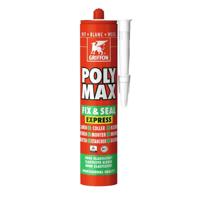 Griffon Poly Max® Afdichtingskit Fix & Seal Express Wit Koker 425g - 6150450 - thumbnail