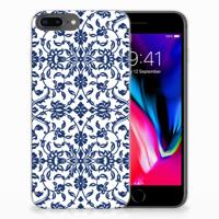 Apple iPhone 7 Plus | 8 Plus | TPU Case | Flower Blue - thumbnail