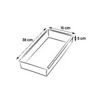 Keeeper Ladeverdeler 38x15x5cm zilver - thumbnail