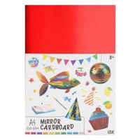 Creative Craft Group Spiegelkarton a4, 10 vellen 10 kleuren - thumbnail