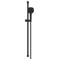GROHE Tempesta Cube 110 Glijstangset - 90cm - vierkante handdouche - 2 straalsoorten - gladde doucheslang - mat zwart 269082433 - thumbnail