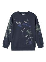 Name it winter sweater jongens - blauw - NkmPbambo - thumbnail