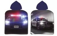 Politieauto Poncho - 50 x 100 cm - Katoen - thumbnail