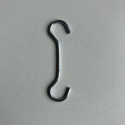 Dubbelhaak draadhaak 6 cm pak 50 stuks