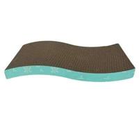 Easypets cat scratcher wave turquoise - thumbnail