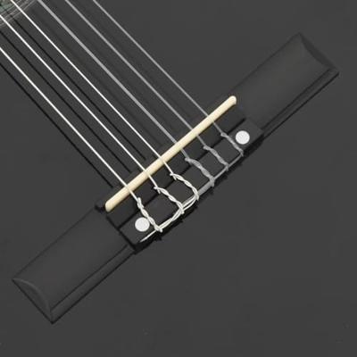 VidaXL Gitaar cutaway met equalizer 6 snaren western klassiek zwart - thumbnail