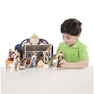 Melissa & Doug houten constructie set 48-delig