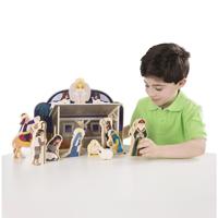 Melissa & Doug houten constructie set 48-delig - thumbnail