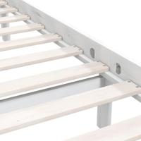 Bedframe massief grenenhout wit 75x190 cm 2FT6 Small Single - thumbnail