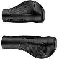 Handvatset Ergo 3-componenten Zwart 128/90mm - 2-kanten geopend - thumbnail