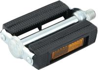 Union pedalen classic tour 685h pvc zwart 9/16", kogellager . (werkplaatsverpakking) - thumbnail