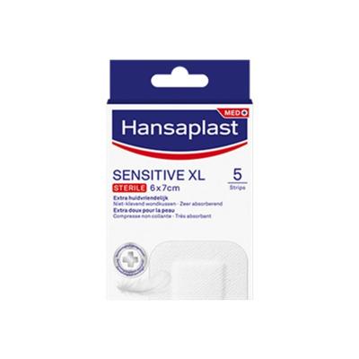 Hansaplast Pleister sensitive XL 5 Stuks