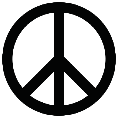 Vredesteken - Muursticker Vredesteken - Muursticker