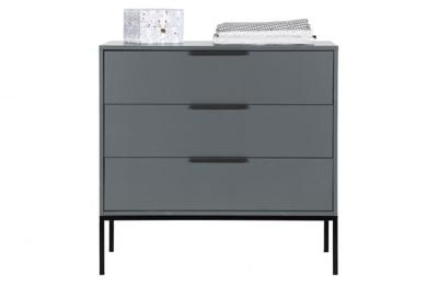 WOOOD Ladekast / Commode Adam - Staalgrijs