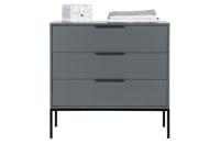 WOOOD Ladekast / Commode Adam - Staalgrijs - thumbnail