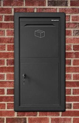 Pakketbrievenbus Logixbox Frontbox DeLuxe - grijs