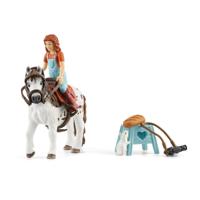 Schleich Horse Club Mia en Spotty + Accessoires - thumbnail