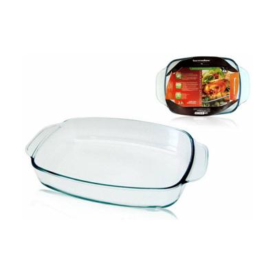Excellent houseware ovenschaal 2,3l glas braadslede hitte bestendig