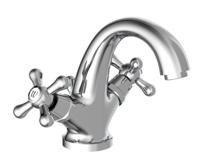 Schutte ELK tweegreepskraan wastafel | chroom 
 - 33510 - 33510 - thumbnail