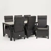 Tuinstoel Prato forte met Castilla negro 220 x 100 cm - thumbnail