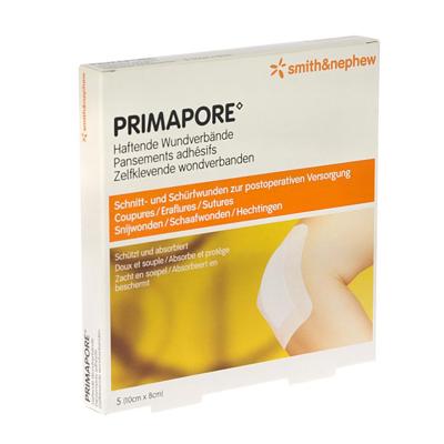 Primapore S&n Verb Post-op 10cmx 8cm 5 66030263