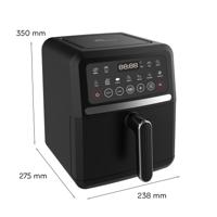 Dieetfriteuse - LITTLE BALANCE - 8725 - Crousty light - 5 L - 1500 W - 12 programma's - Zwart - thumbnail