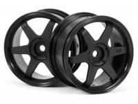 Te37 wheel 26mm black (0mm offset) - thumbnail