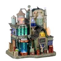 Lemax dr. gory&apos;s laboratory verlicht huisje Spooky Town 2022 - thumbnail
