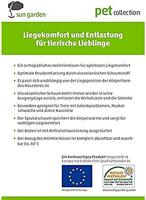 Sun Garden buddy orthopedisch hondenkussen 79x60x8cm antraciet - thumbnail