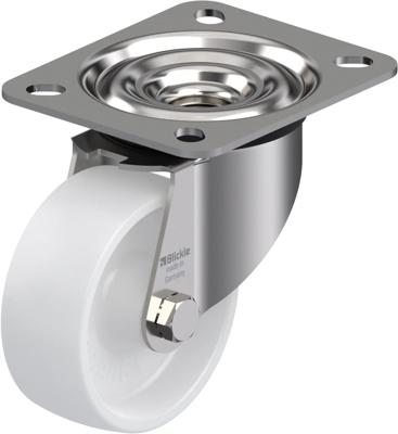 Blickle LEX-PO 80G Zwenkwiel Wieldiameter: 80 mm Draagvermogen (max.): 150 kg 1 stuk(s)