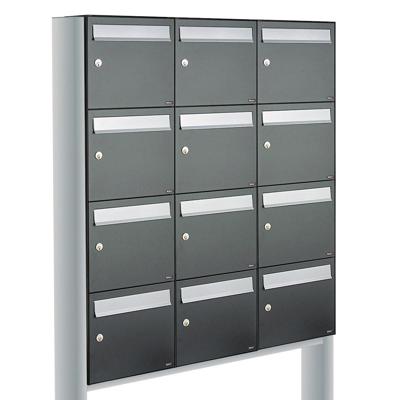 Allux Flow Set 3-Breed, 4-Hoog Op Statief Antraciet - 40040065_3x4s