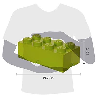 Room Copenhagen LEGO Storage Brick 8 Licht groen opbergdoos - thumbnail