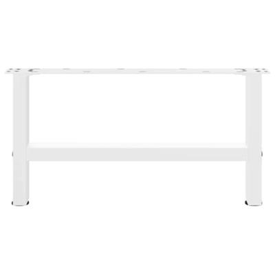 Salontafelpoten 2 st 70x(30-31) cm staal wit Salontafelpoten 2 st 70x(30-31) cm staal wit