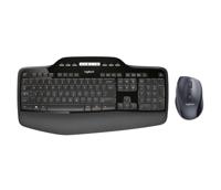 Logitech Wireless Desktop MK710 toetsenbord RF Draadloos QWERTY Engels Zwart - thumbnail