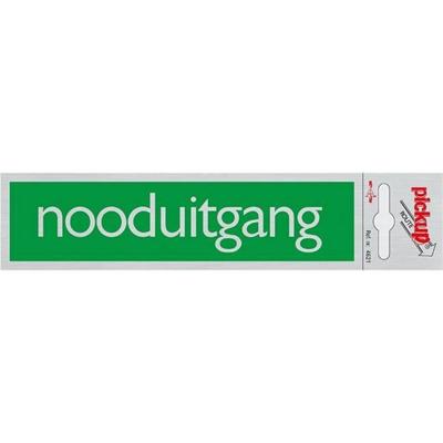Route Alulook 165 x 44 mm Sticker nooduitgang groen Pickup - Pickup